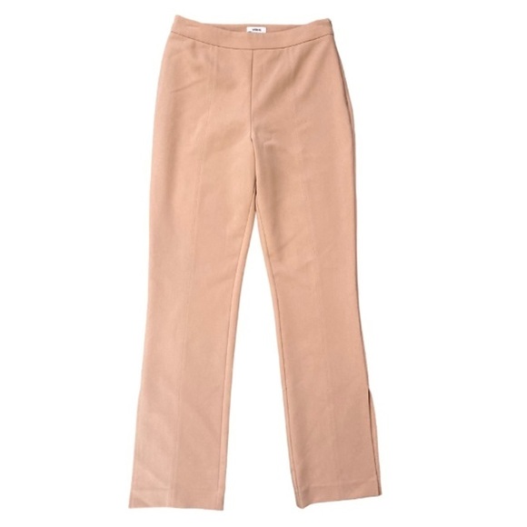 Jason Wu High Rise Slit Hem Trouser Pants NWOT in Caramel - Picture 5 of 6